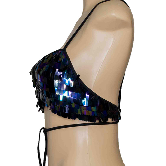 Sequin Rave Top - Picture 3 of 3